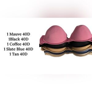 Vanity Fair back smoothing 40D $15 each, only 5 available